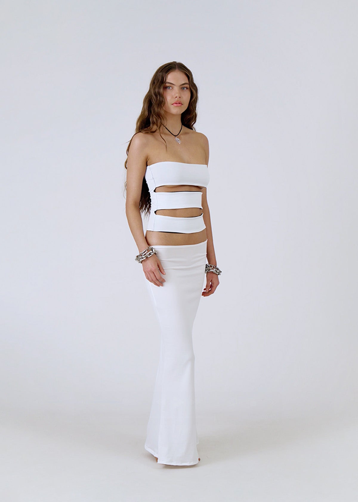 4 Way Reversible Bamboo CHANI Top in Black & White