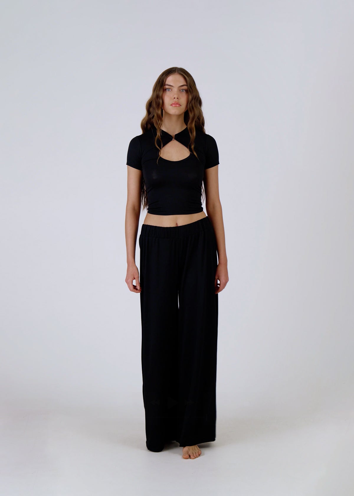 Bamboo HORIZON Top in Black