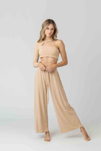 Yogi Pant in Tan Bamboo