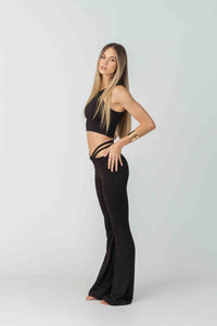 Ventilation Pant in Black Bamboo