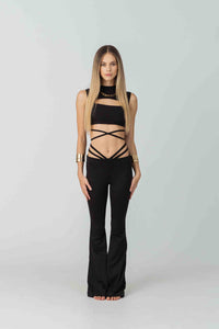 String Theory Top in Black Bamboo