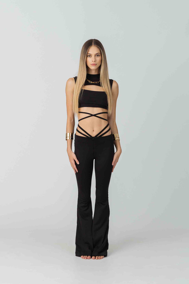 String Theory Top in Black Bamboo