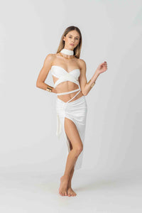 Multiverse Top in White Bamboo